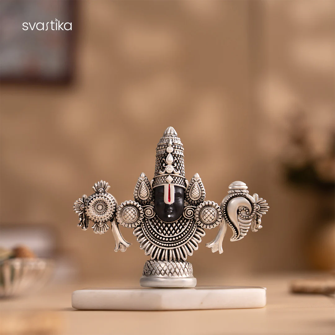 tirupati bala ji silver idol